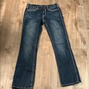 Cowgirl Tuff Edgy Bootcut Jean with Pocket Detail